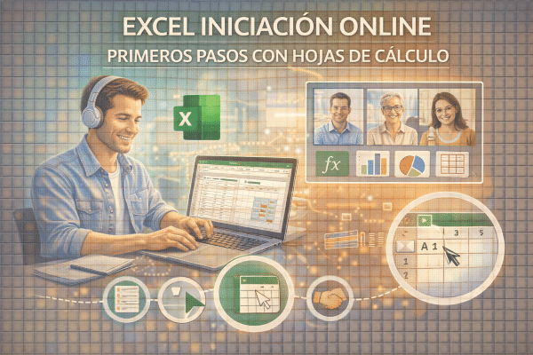 curso excel iniciación online para aprender desde cero con hojas de cálculo