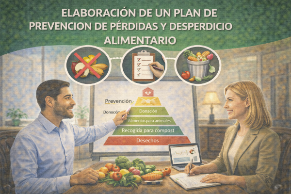Elaboración de un plan de prevención de pérdidas y desperdicio alimentario