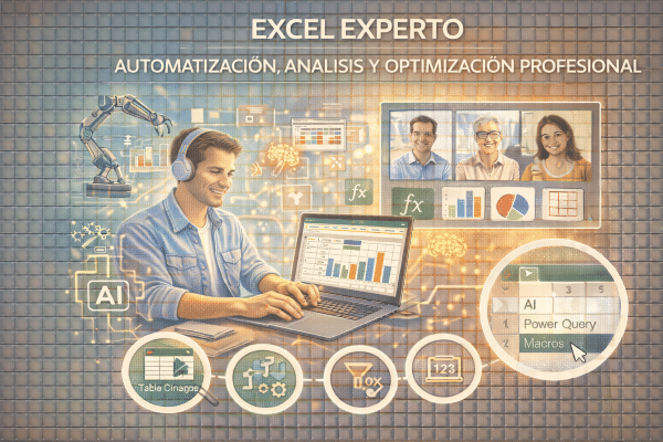 curso excel experto automatizacion analisis optimizacion power query power pivot