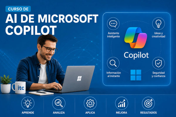 Curso Microsoft Copilot para aplicar Inteligencia Artificial de Microsoft en productividad y empresa