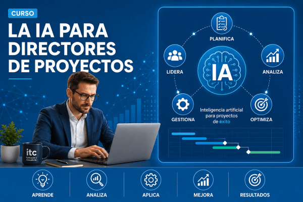 Curso de IA para directores de proyectos orientado a planificación, prompts y gestión de proyectos con PMBOK